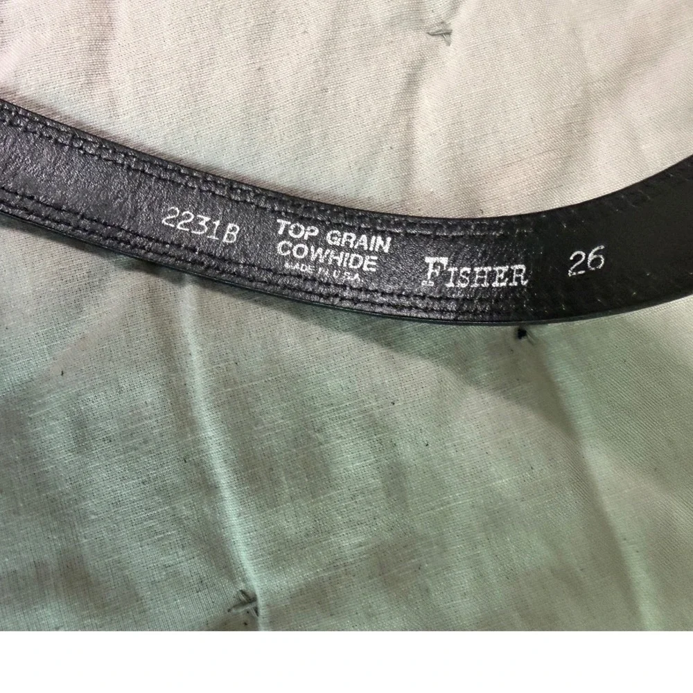Fisher vintage belt